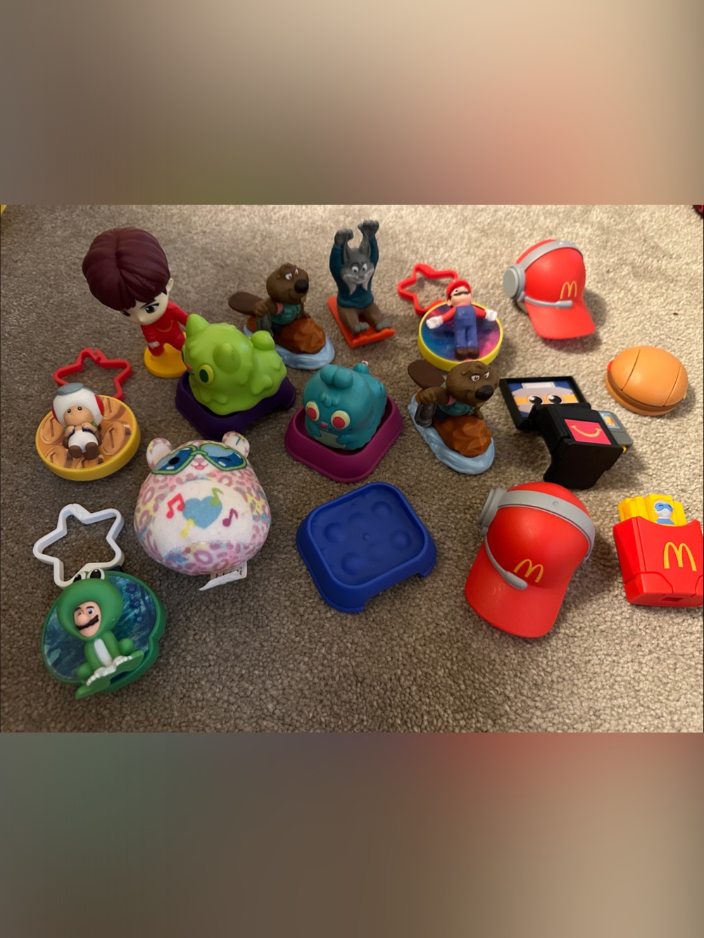 McDonald's Red & Multicolor Happy Meal Figure Assortment